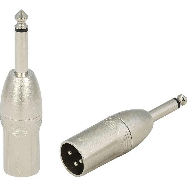 RX-J383 6.3mm Mono Erkek - XLR 3pin Erkek Çevirici — görsel 1