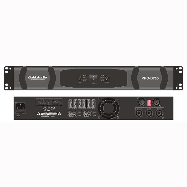 PRO-D750 2*750W Power Amplifikatör — görsel 1