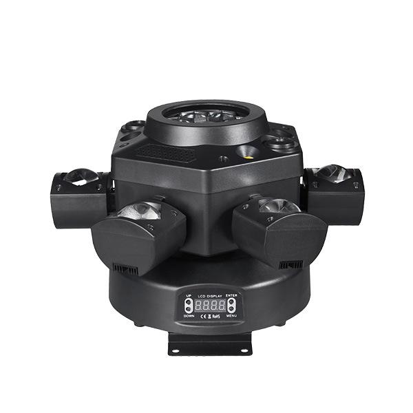 LED-E061 6 Kollu Beam, Gobo, Strobe ve Lazer Işık — görsel 1