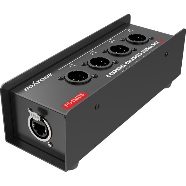 PS4MD5 5 Pin XLR Sinyal Uzatıcı - Erkek - Kasalı — görsel 1