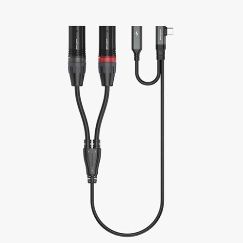 RA3B-TC2XM USB-C – 2x XLR Erkek Ses Adaptörü — görsel 1