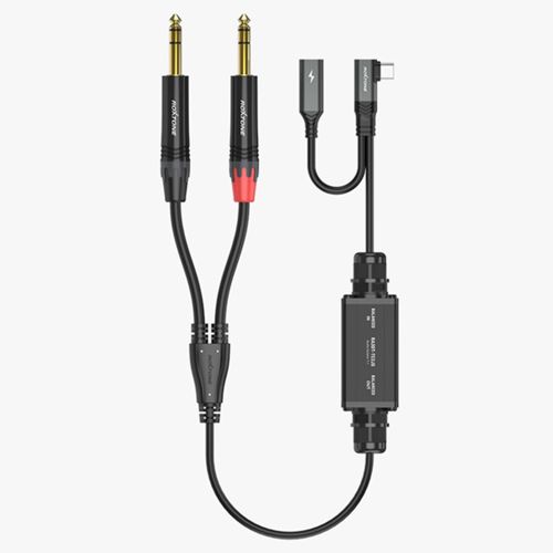 RA3DT-TC2JS USB-C – 2x 6.35mm TRS İzolasyonlu Ses Adaptörü — görsel 1