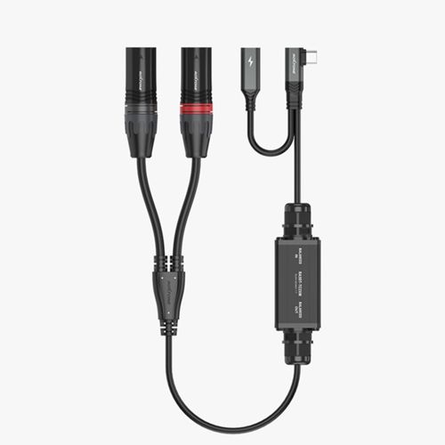 RA3DT-TC2XM USB-C – 2x XLR Erkek İzolasyonlu Ses Adaptörü — görsel 1