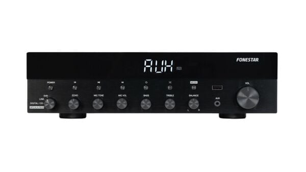Fonestar AS-6060 Hi-Fi Stereo Amfi 2x60 Watt 4 Ohm USB/FM/Bluetooth — görsel 1