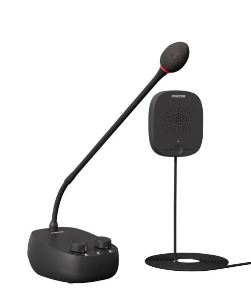 Fonestar INTERFON-W Çift Yönlü Gişe İnterkom Sistemi (Anti-Feedback) — görsel 1