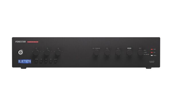 Fonestar PROX-120Z 120 Watt Çok Bölgeli Amfi (3 Bölge) Bluetooth/USB — görsel 1