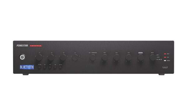 Fonestar PROX-240Z 240 Watt Çok Bölgeli Amfi (4 Bölge) USB/FM/Bluetooth — görsel 1