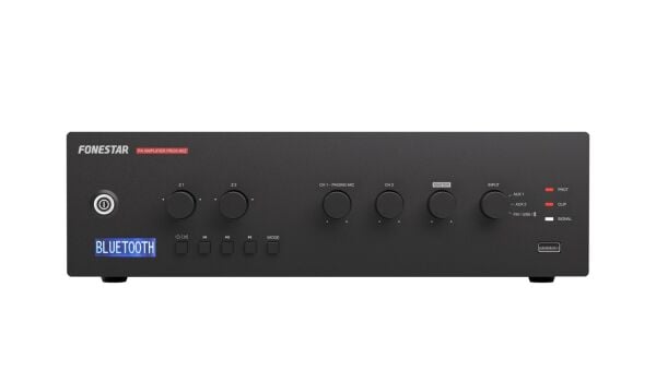 Fonestar PROX-60Z 60 Watt Çok Bölgeli Amfi (2 Bölge) USB/FM/Bluetooth — görsel 1