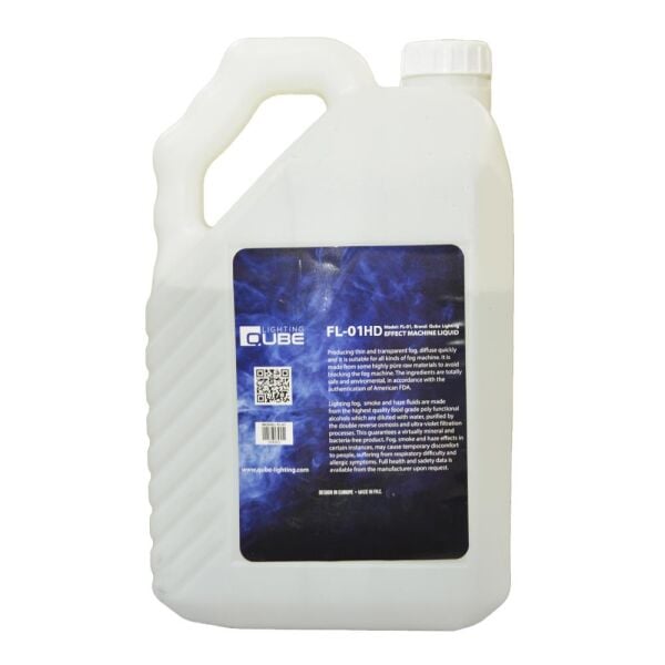 Qube Lighting FL01HD 5 Litre Yüksek Yoğunluklu Sis Likiti — görsel 1