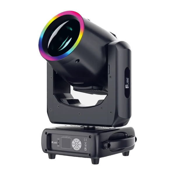 Qube Lighting MINI BEAM 230 230 Watt 7R Beam Moving Head Robot — görsel 1