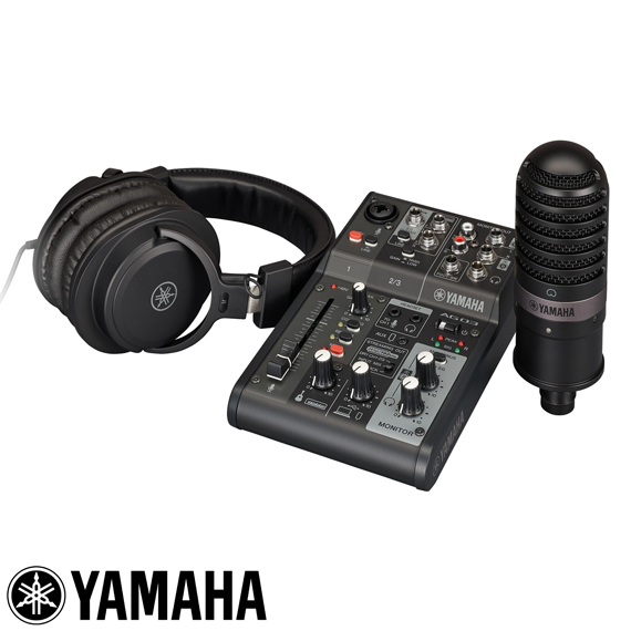 Yamaha AG03MK2 B LSPK Canlı Yayın Paketi — görsel 1