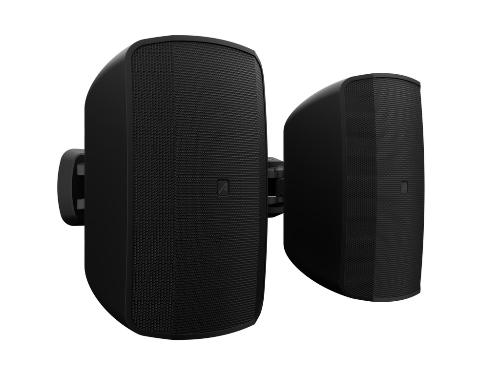 Audibax Pro Fiji 6 IP65 Pasif Duvar Hoparlörü Çifti, Siyah — görsel 1