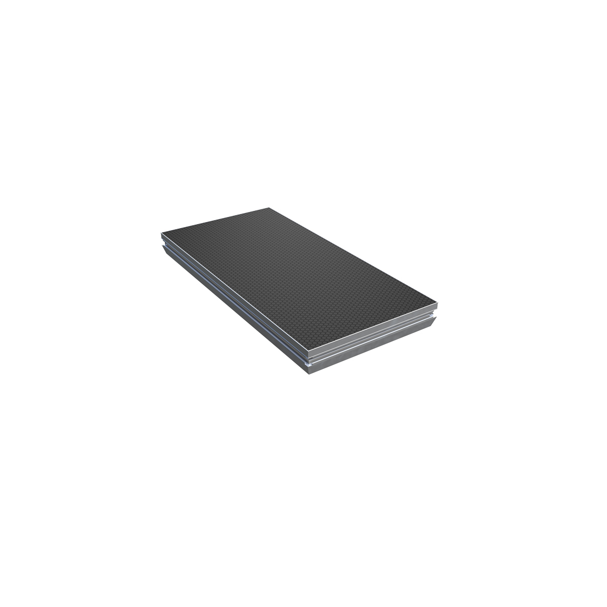 Centolight CL-SDP-1X0.5 100 × 50 cm alüminyum sahne platformu — görsel 1