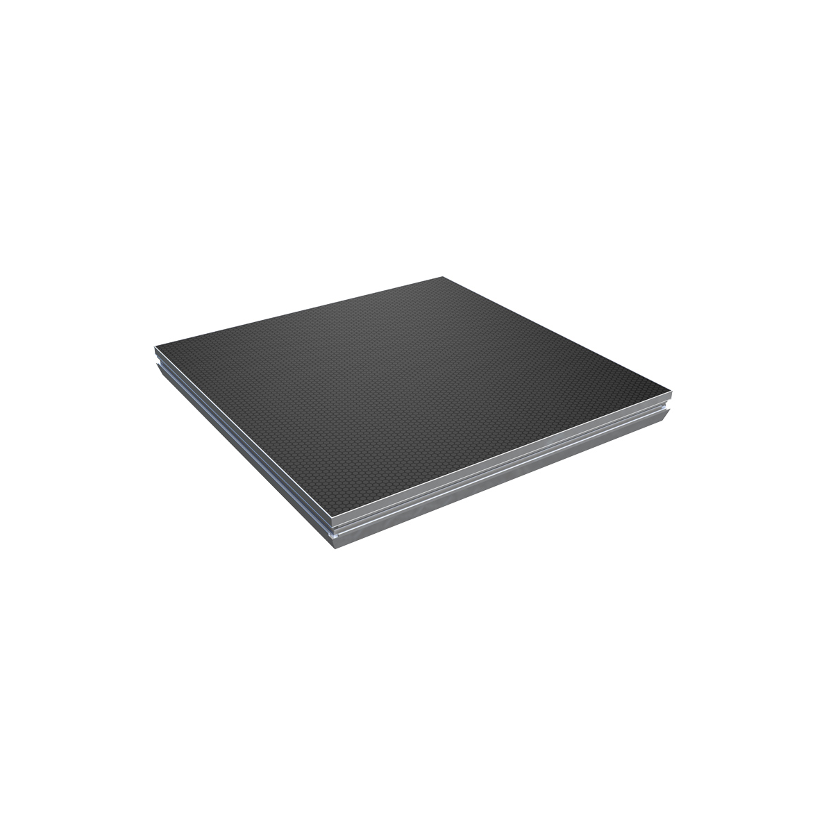 Centolight CL-SDP-1X1 100 × 100 cm alüminyum sahne platformu — görsel 1