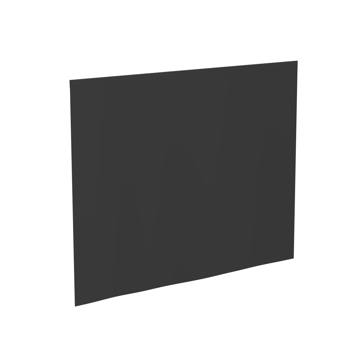 Centolight CL-SSK-1005X80 100,5 × 80 cm düz siyah sahne eteği — görsel 1