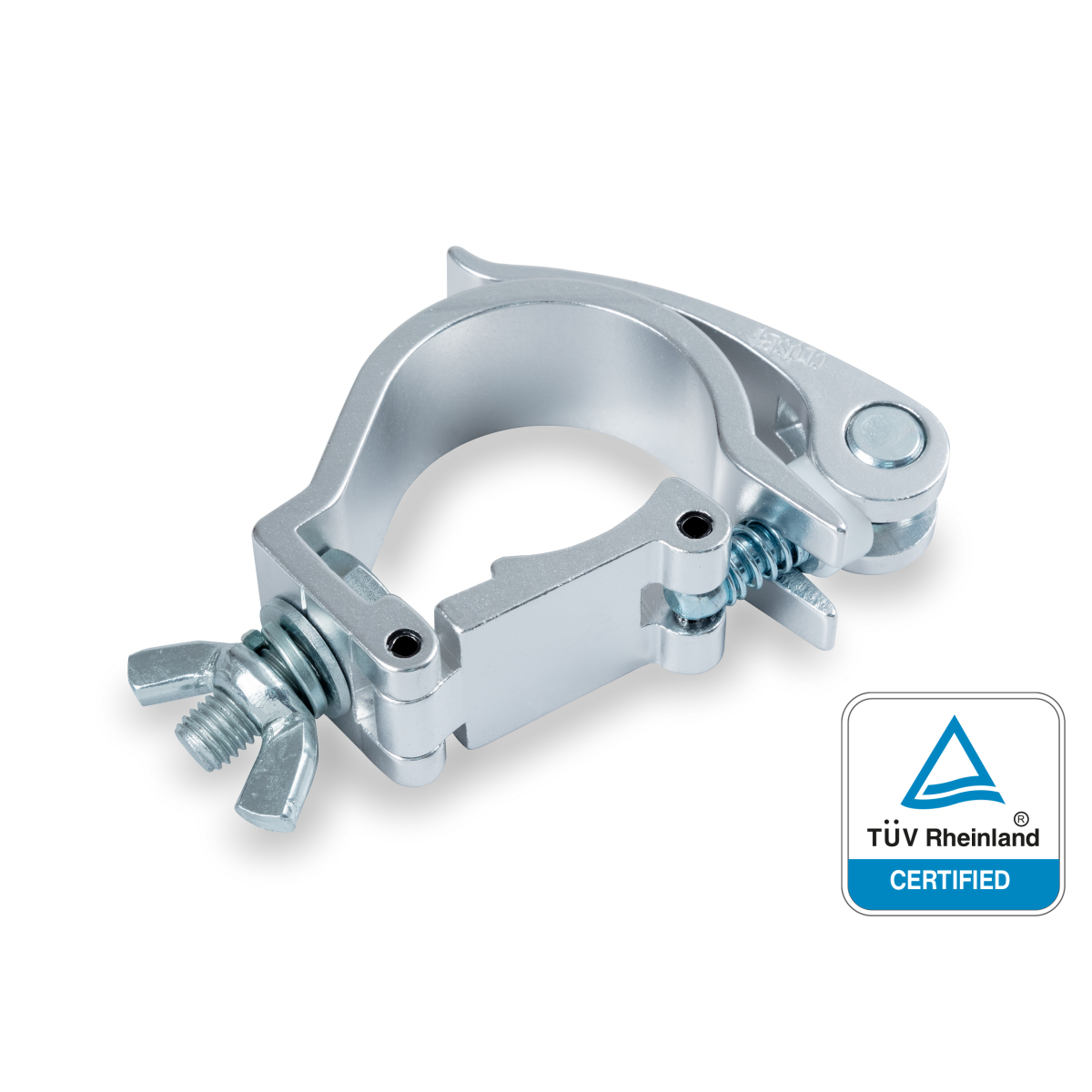 Centolight CLCR-50100S 48–50 mm, 100 kg hızlı sabitlenen alüminyum truss kelepçesi — görsel 1