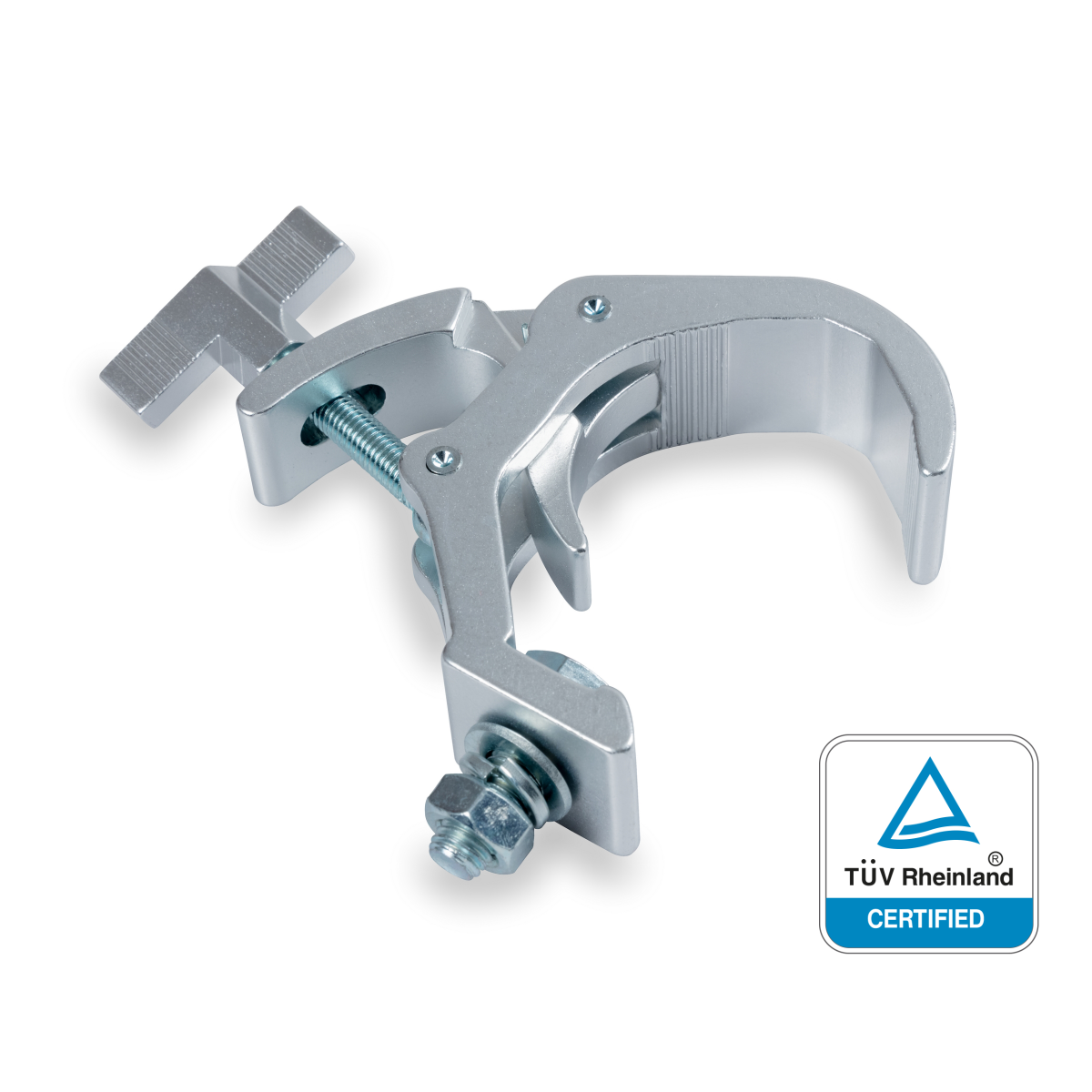 Centolight CLCR- 60100S 38–60 mm, 100 kg hızlı açılan alüminyum truss kelepçesi — görsel 1