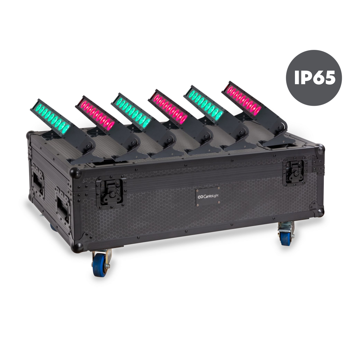 Centolight PORTRAIT Q-AIR BAR SET Taşıma kasalı altı adet bataryalı LED bar seti — görsel 1