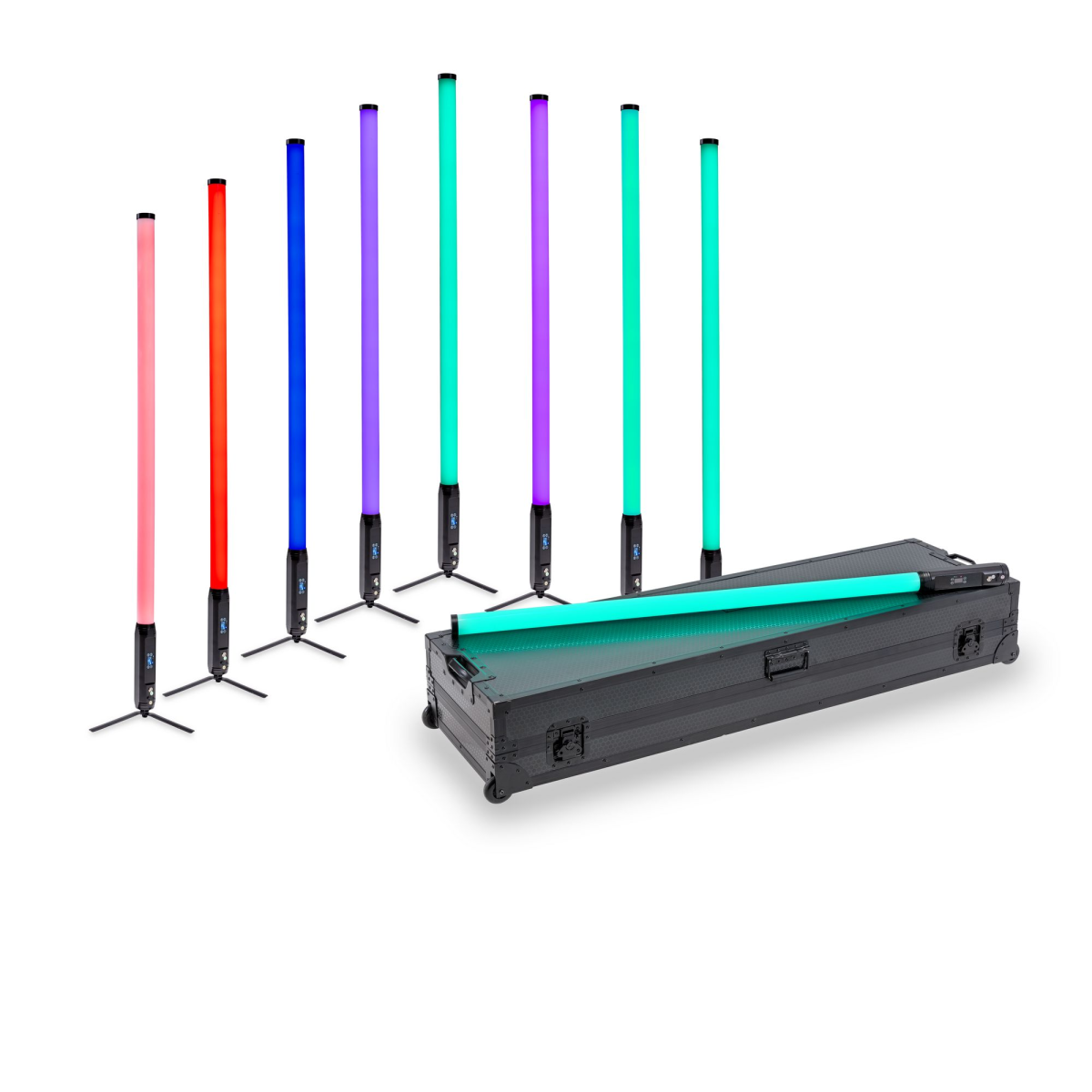 Centolight SET-STAGE TUBE 360 Şarj kasalı sekiz adet Stage Tube 360 seti — görsel 1