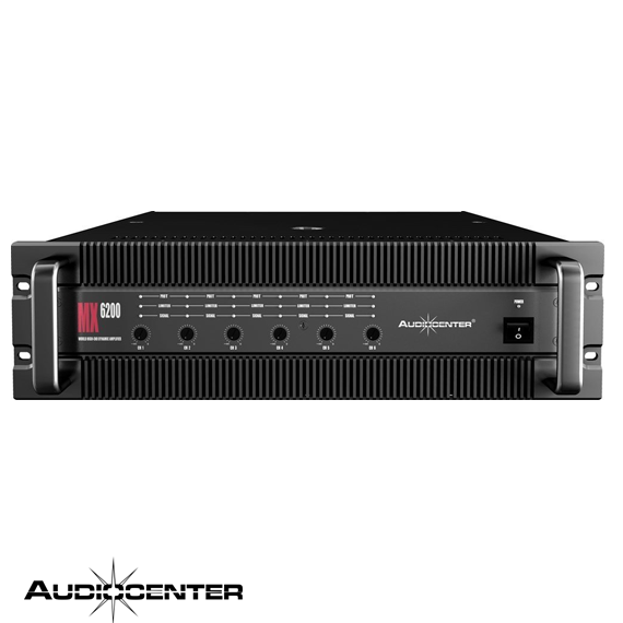 Audiocenter MX6200 6x210 Watt Power Amfi — görsel 1