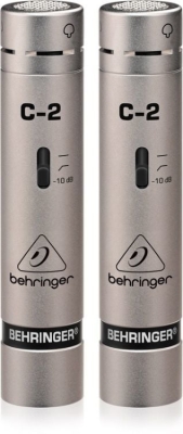 Behringer C-2 Condenser Stüdyo Kayıt Mikrofonu — görsel 1