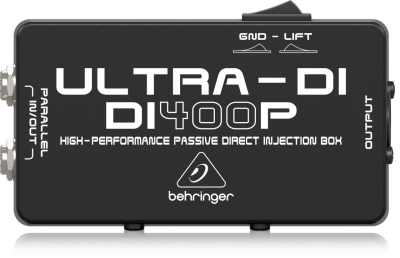 Behringer DI400P 1 Kanal Pasif Enstrüman DI Box — görsel 1