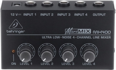 Behringer Mixromix MX400 4 Kanal Line Mikser — görsel 1
