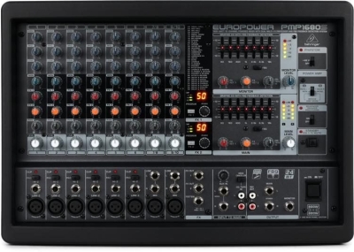Behringer PMP1680S 1600 Watt 10 Kanal Power Mikser — görsel 1