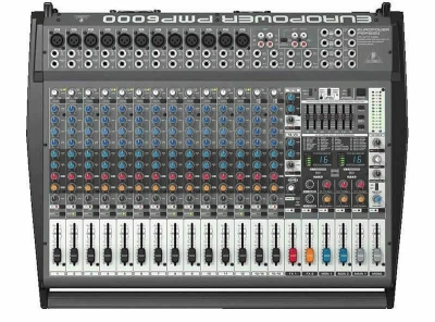 Behringer PMP6000 1600 Watt 20 Kanal Power Mikser — görsel 1
