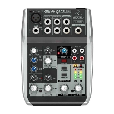 Behringer Q502USB 5 Kanal Mikser — görsel 1