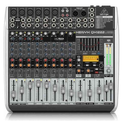 Behringer QX1222USB 16 Kanal Efektli Mikser — görsel 1