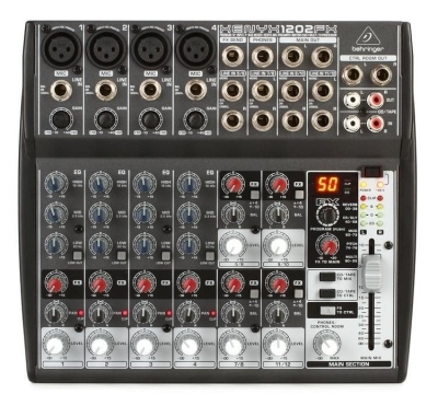 Behringer Xenyx 1202FX 12 Kanallı Efektli Ses Mikseri — görsel 1