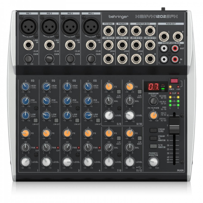 Behringer XENYX 1202SFX 12 Kanal Analog Deck Mikser — görsel 1