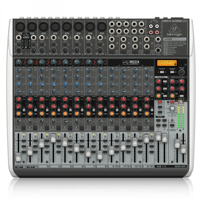 Behringer XENYX QX2222USB 22 Kanal Efektli Mikser — görsel 1