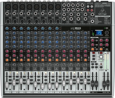 Behringer XENYX X2222 USB 22 Kanal Mikser — görsel 1