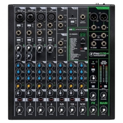 Mackie PROFX10v3 10 Kanal Profesyonel Efektli Mikser — görsel 1