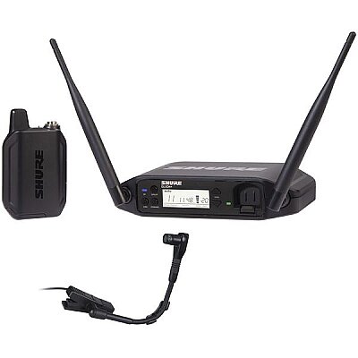 Shure GLXD14+/B98 Çift Bantlı Dijital Kablosuz Enstrüman Mikrofon Sistemi — görsel 1