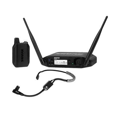 Shure GLXD14+/SM35 Çift Bantlı Dijital Kablosuz Headset Mikrofon Sistemi — görsel 1