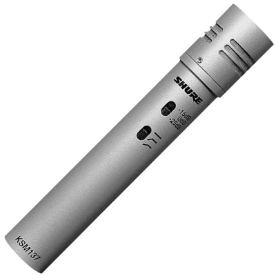 Shure KSM137/SL Kardioid Enstrüman Mikrofonu — görsel 1
