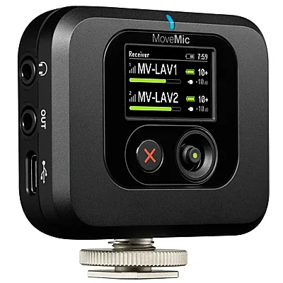 Shure MoveMic 88+ Kablosuz Video Mikrofonu — görsel 1