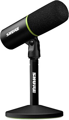 Shure MV6 USB Dinamik Gaming Mikrofonu — görsel 1