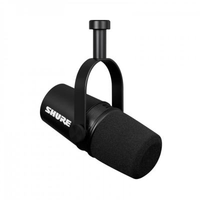 Shure MV7X XLR Podcast Yayın Bilgisayar Stüdyo Mikrofonu — görsel 1