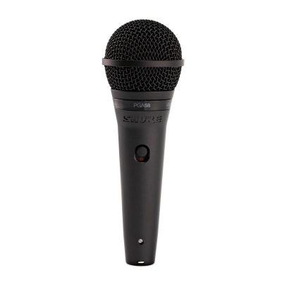 SHURE PGA58-XLR Dinamik Sahne El Vokal Mikrofonu — görsel 1