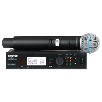 SHURE ULXD24E/B58 Kablosuz El Mikrofon Seti — görsel 1