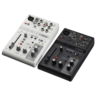 Yamaha AG03 MK2 3 Kanal Ses Kartlı Yayın Mikseri — görsel 1