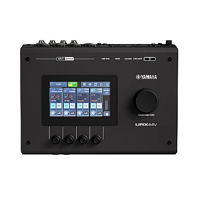 Yamaha URX44V HDMI 16 Kanal MicroSD Kayıt Ses ve Video Kartı — görsel 1