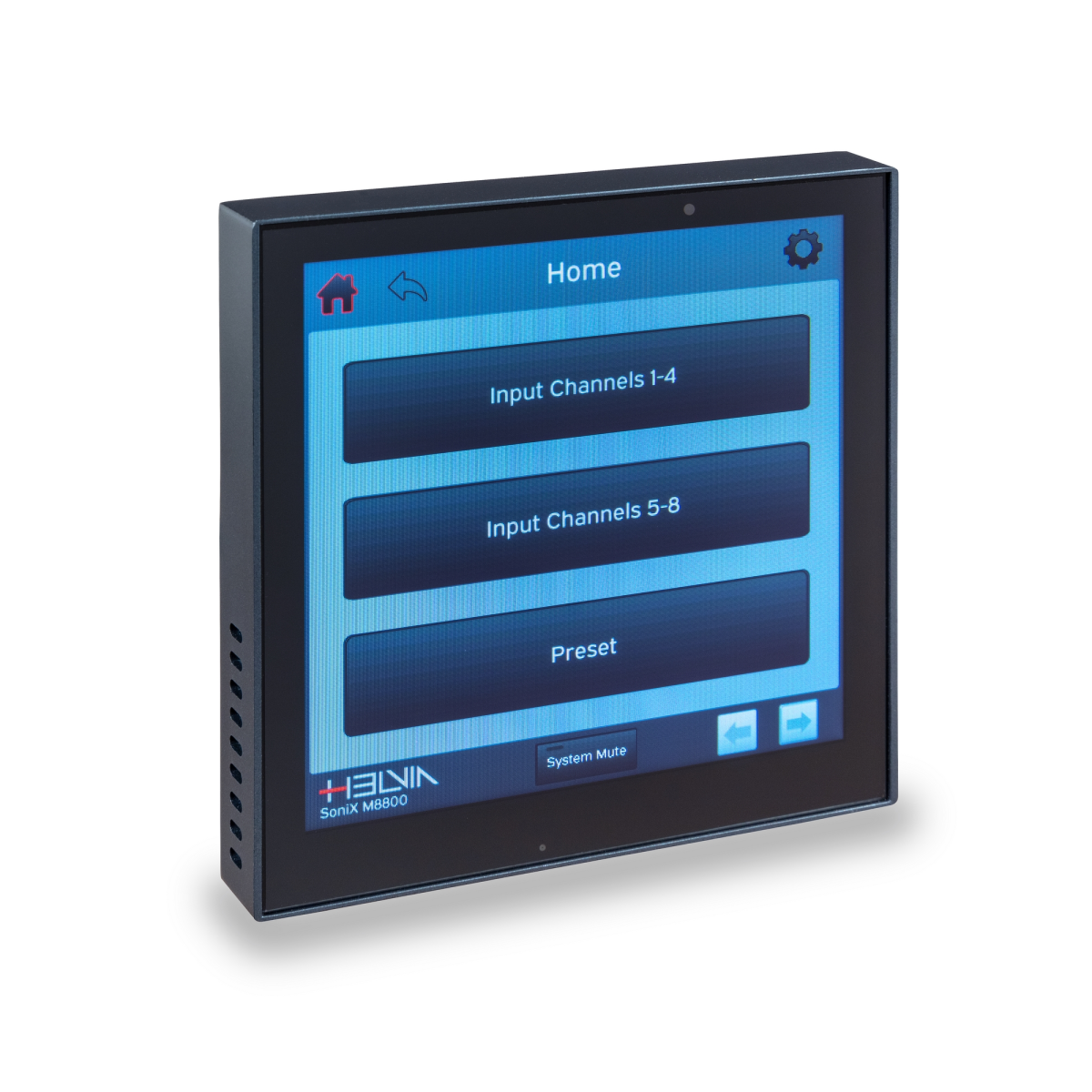Helvia - SONIX MWP BK SoniX M8800 İçin 4" Dokunmatik Duvar Kontrol Paneli, Siyah — görsel 1
