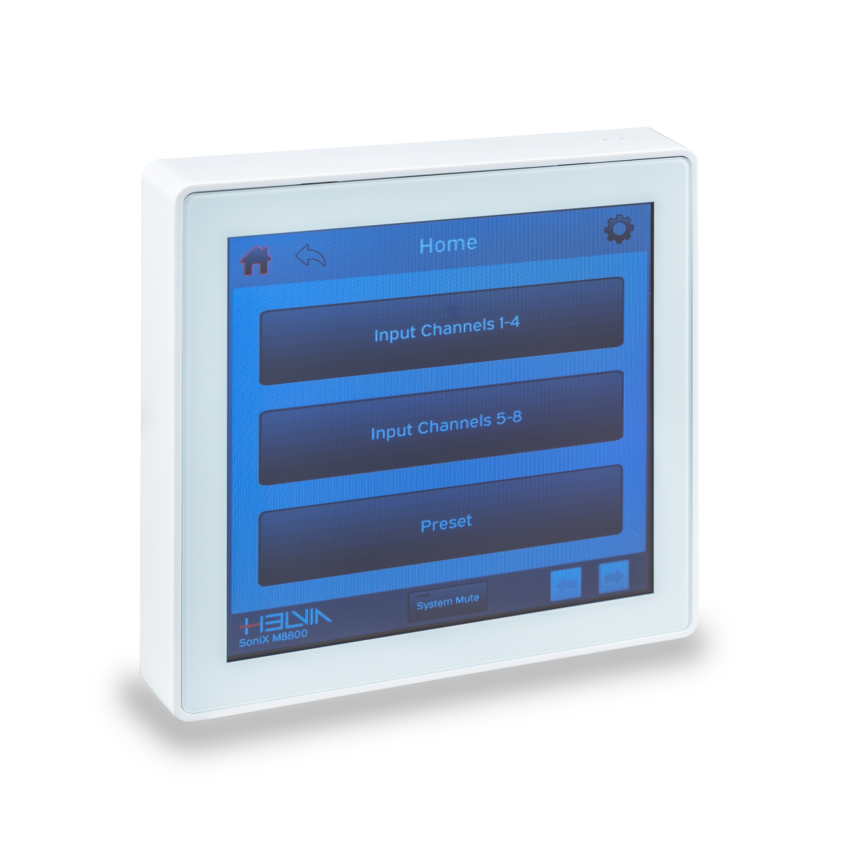 Helvia - SONIX MWP WH SoniX M8800 İçin 4" Dokunmatik Duvar Kontrol Paneli, Beyaz — görsel 1