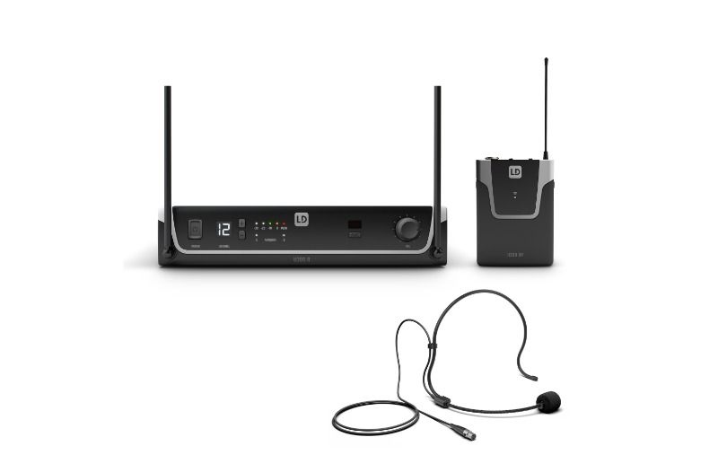 U305BPH Kablosuz Headset Mikrofon Sistemi — görsel 1